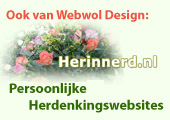 Herinnerd.nl - persoonlijke herdenkingswebsites